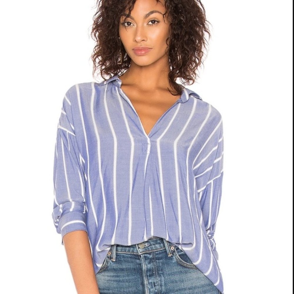 Rails Rosanna Shirt Dover Stripe | Sz M